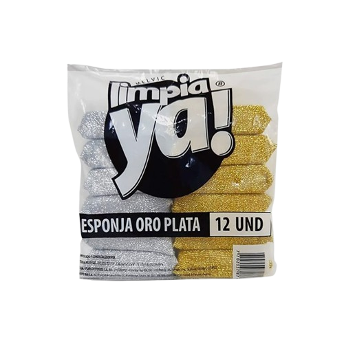 Esponja Oro y plata Limpia Ya